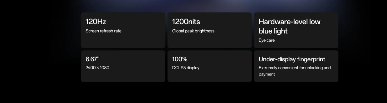 OPPO K13 5G DISPLAY