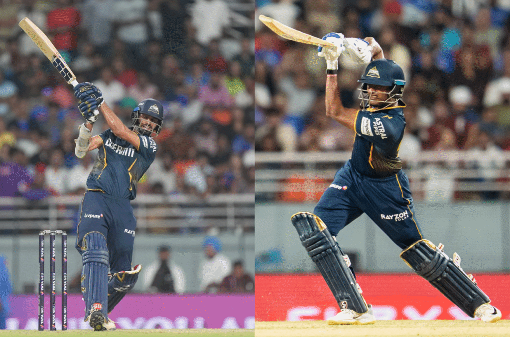 sundar and sai while batting