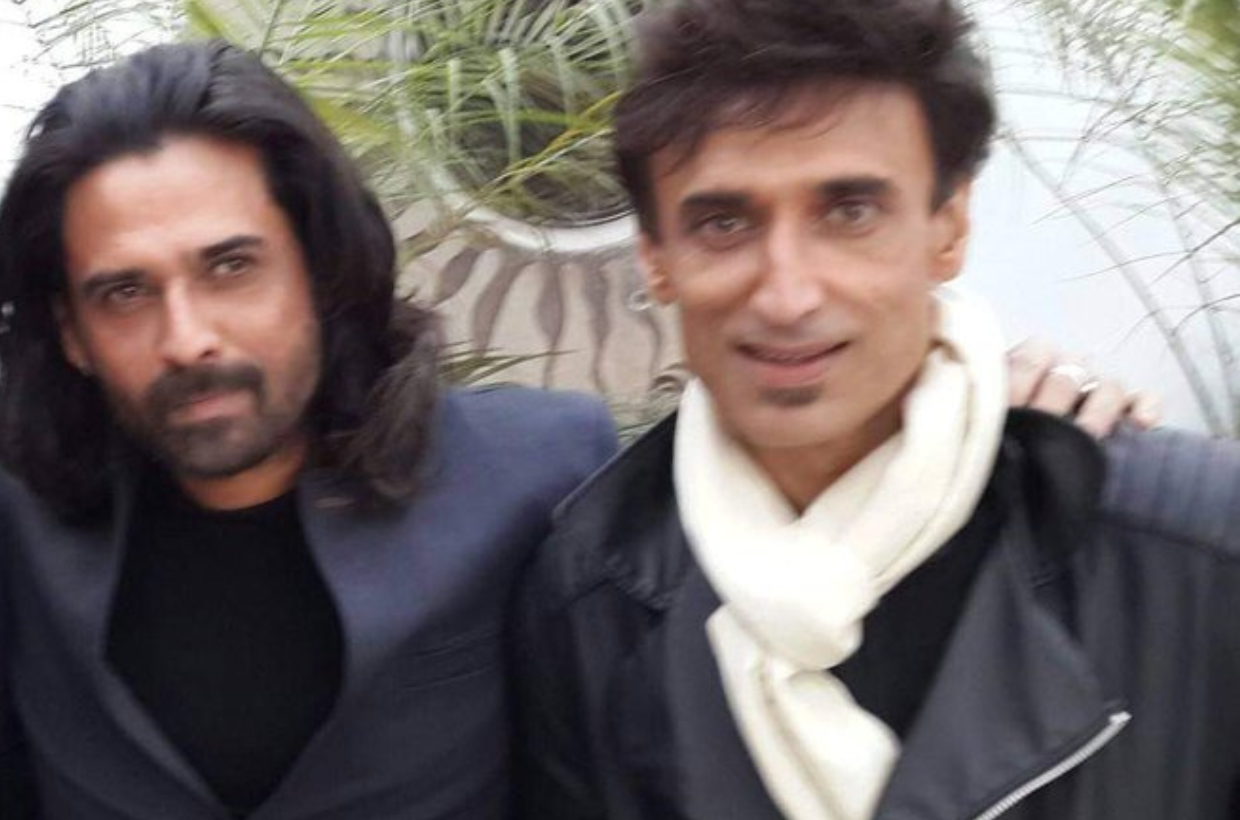 Mukul Dev with his brother Rahul Dev