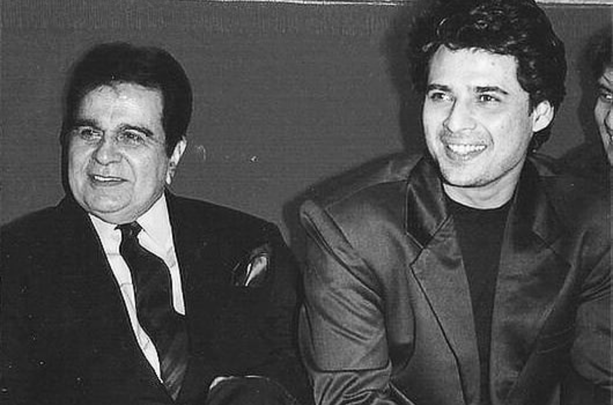 Mukul Dev With Dilip Kumar
